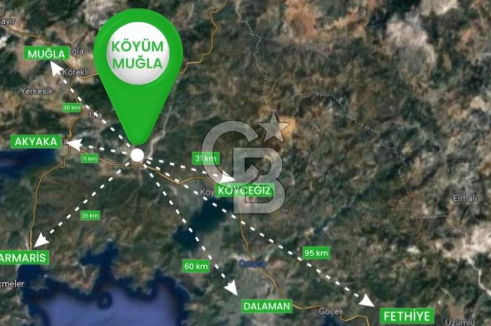 KÖYÜM MUĞLA AKYAKA / ULA ÇITLIK'DA 258 M² SATILIK ARSA