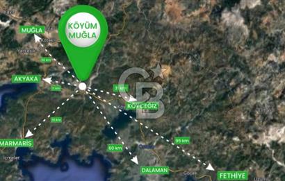 KÖYÜM MUĞLA AKYAKA / ULA ÇITLIK'DA 258 M² SATILIK ARSA