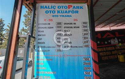 BEYOĞLU SÜTLÜCE'DE DEVREN KİRALIK OTOPARK & OTOYIKAMA