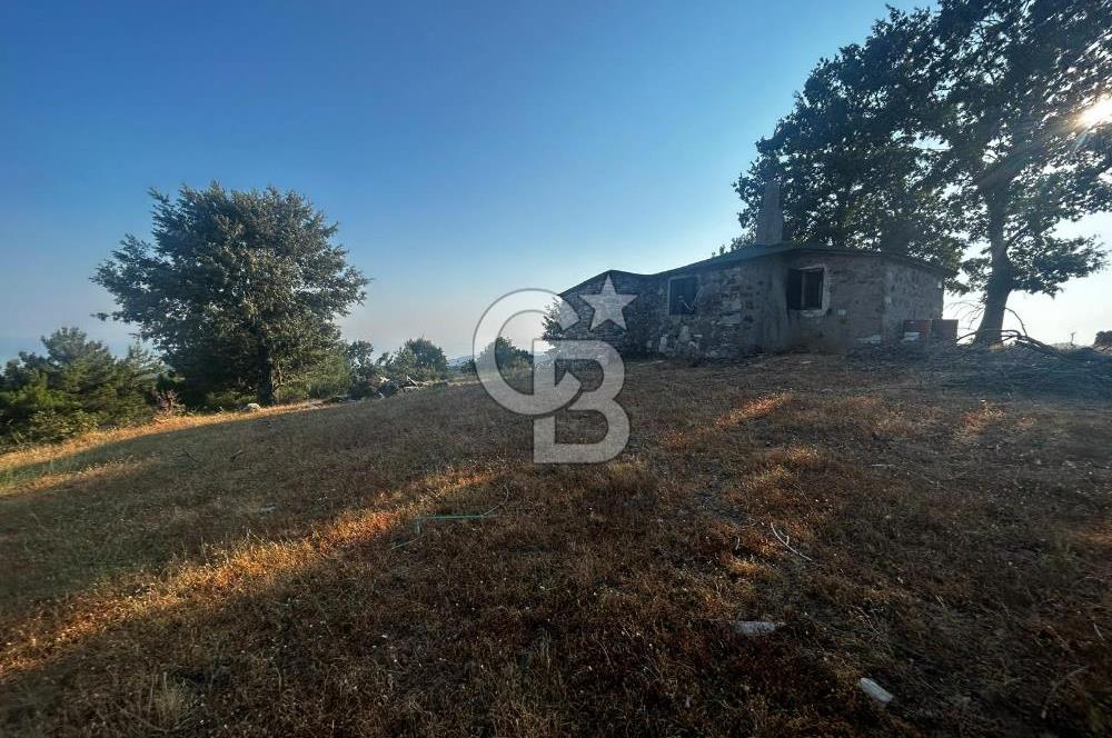 ÇANAKKALE KAZ DAĞLARI ADATEPE'DE DENİZ MANZARALI SATILIK ARSA