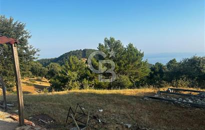 ÇANAKKALE KAZ DAĞLARI ADATEPE'DE DENİZ MANZARALI SATILIK ARSA