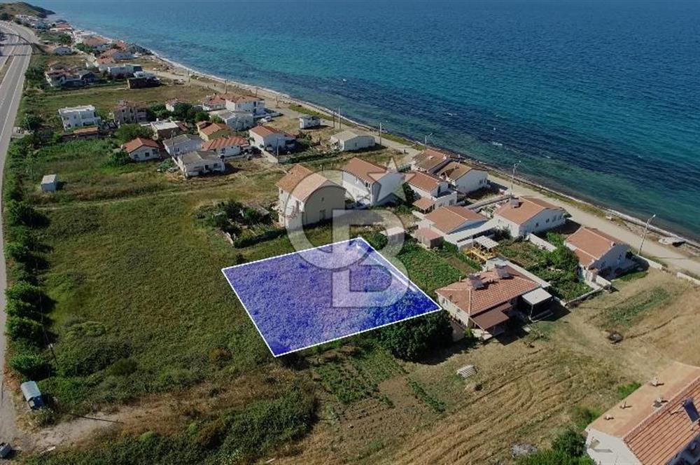 ÇANAKKALE LAPSEKİ GÜRECİ ALTINDA SAHİLDE SATILIK 518 M2 ARSA