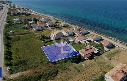 ÇANAKKALE LAPSEKİ GÜRECİ ALTINDA SAHİLDE SATILIK 518 M2 ARSA