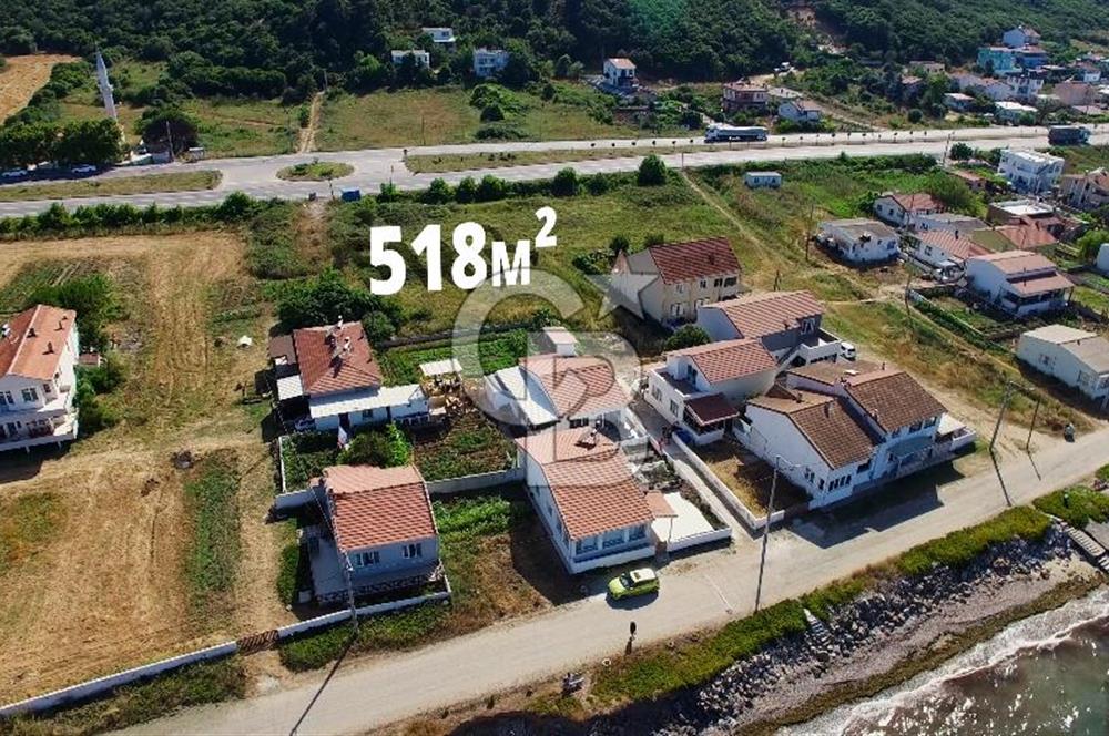 ÇANAKKALE LAPSEKİ GÜRECİ ALTINDA SAHİLDE SATILIK 518 M2 ARSA