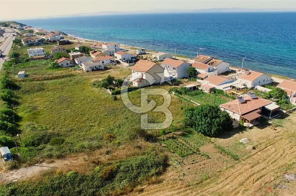 ÇANAKKALE LAPSEKİ GÜRECİ ALTINDA SAHİLDE SATILIK 518 M2 ARSA