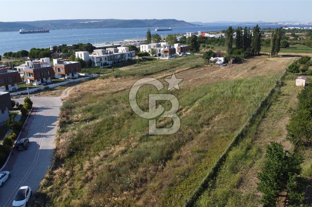 ÇANAKKALE KEPEZ SAHİLDE İMAR SINIRINDA SATILIK 200 m2 BAHÇE