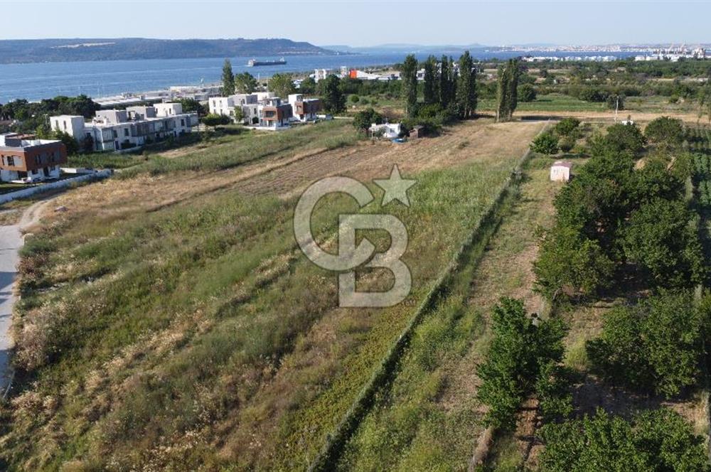 ÇANAKKALE KEPEZ SAHİLDE İMAR SINIRINDA SATILIK 200 m2 BAHÇE