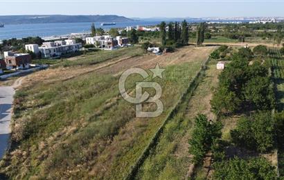 ÇANAKKALE KEPEZ SAHİLDE İMAR SINIRINDA SATILIK 200 m2 BAHÇE