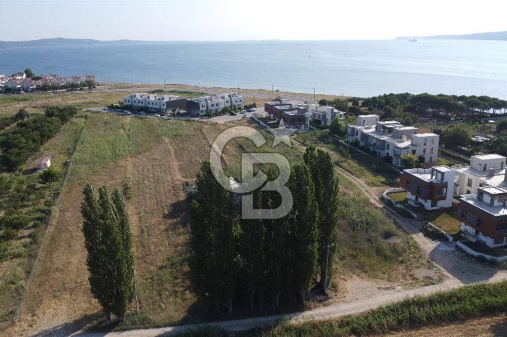 ÇANAKKALE KEPEZ SAHİLDE İMAR SINIRINDA SATILIK 200 m2 BAHÇE