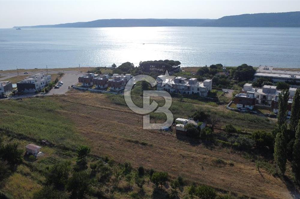 ÇANAKKALE KEPEZ SAHİLDE İMAR SINIRINDA SATILIK 200 m2 BAHÇE