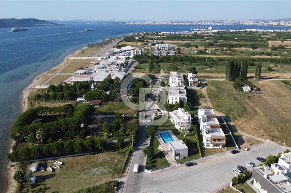 ÇANAKKALE KEPEZ SAHİLDE İMAR SINIRINDA SATILIK 200 m2 BAHÇE