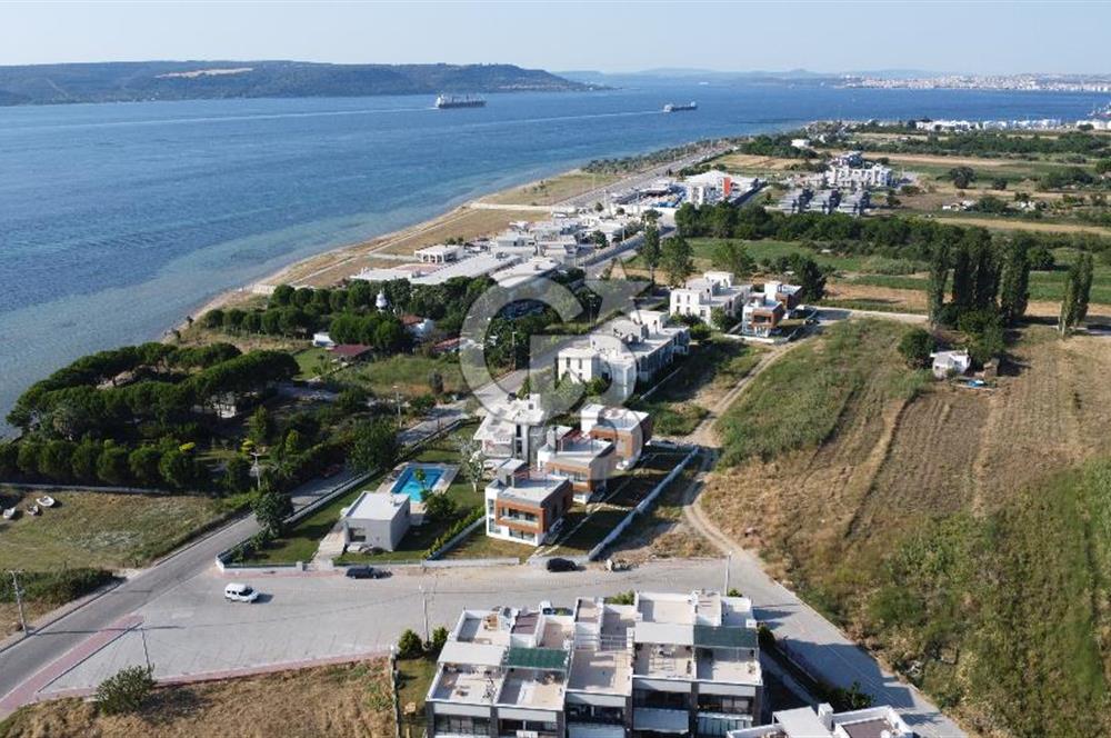 ÇANAKKALE KEPEZ SAHİLDE İMAR SINIRINDA SATILIK 200 m2 BAHÇE