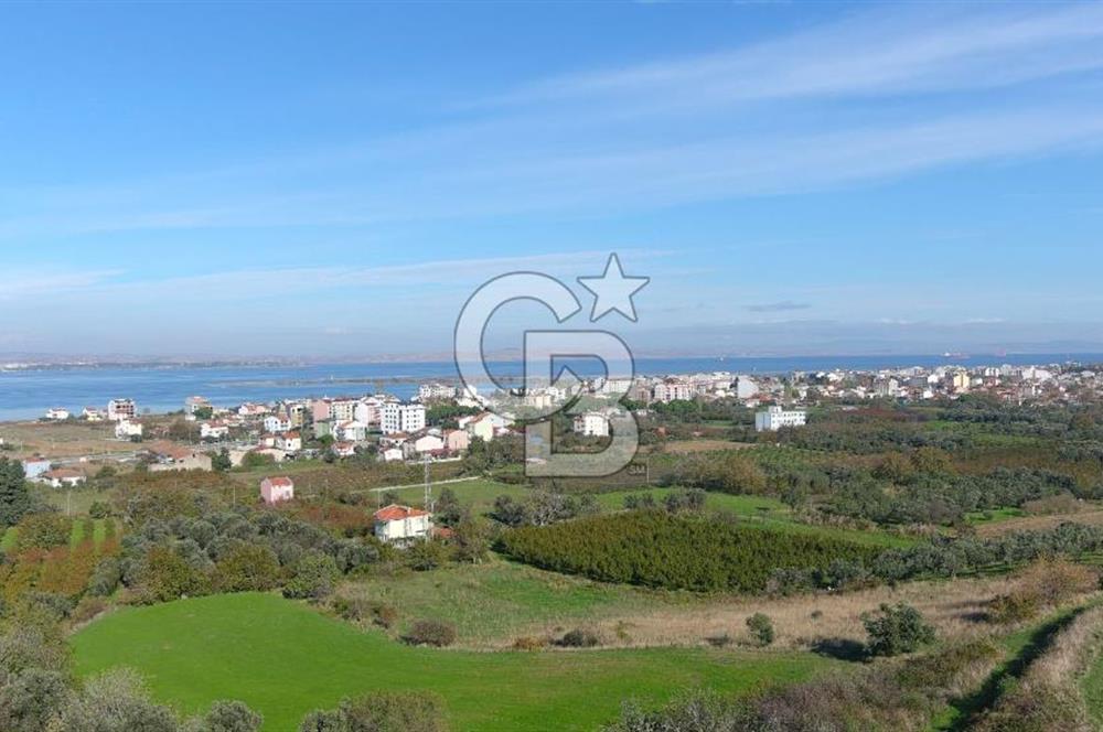 ÇANAKKALE, ÇARDAK'TA BOĞAZ MANZARALI SATILIK ARSA