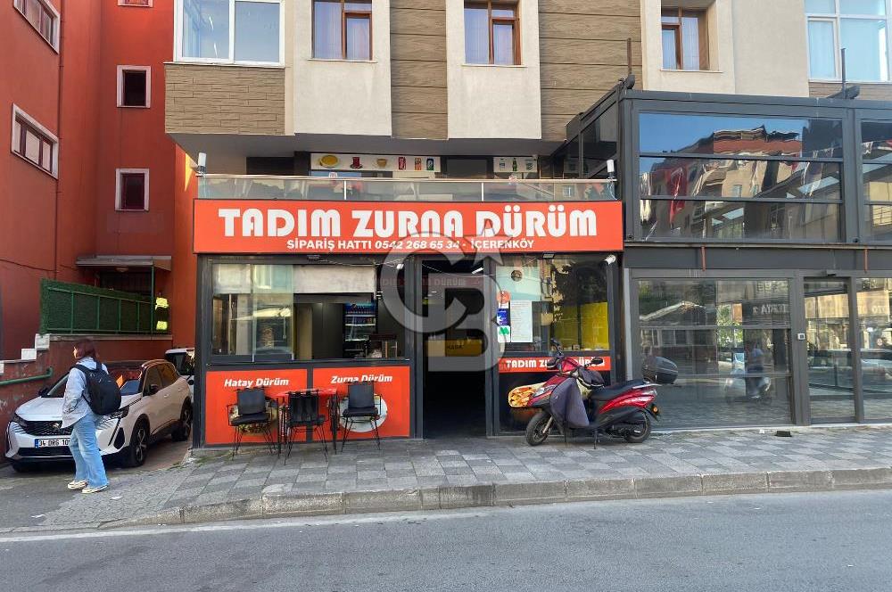 Ataşehir içerenköy mahallesinde merkezi konumda döner salonu 