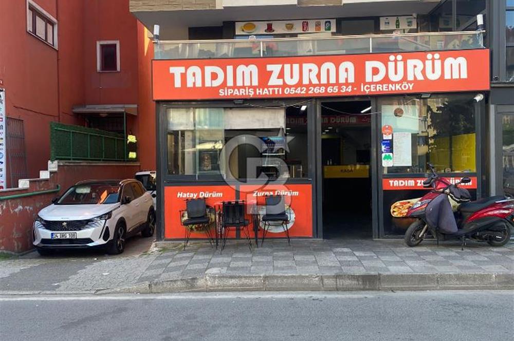 Ataşehir içerenköy mahallesinde merkezi konumda döner salonu 