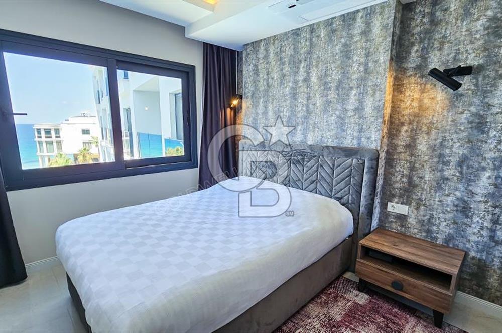 Kuşadası Kadınlar Denizinde full eşyalı Kiralık 1+1 rezidans