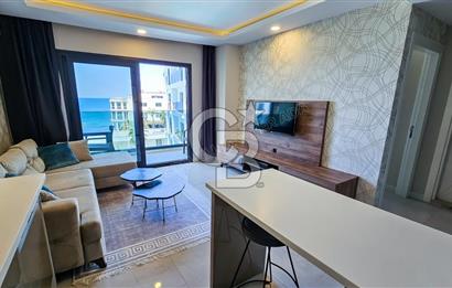 Fully furnished 1+1 residence for rent in Kuşadası Ladies Beach