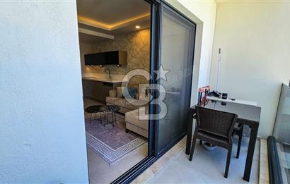 Fully furnished 1+1 residence for rent in Kuşadası Ladies Beach