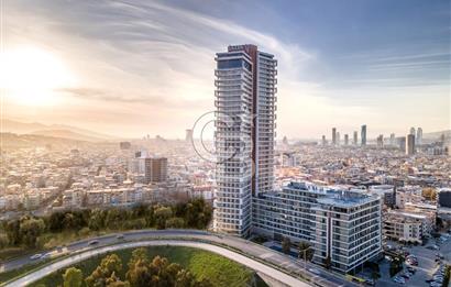 İzmir Bornova İkon Tower'da Yüksek Kat 2+1 