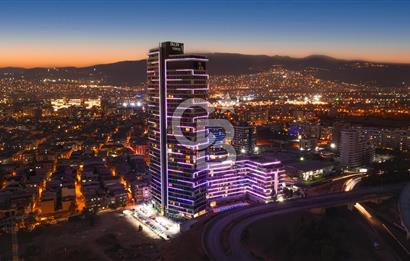 İzmir Bornova İkon Tower'da Yüksek Kat 2+1 