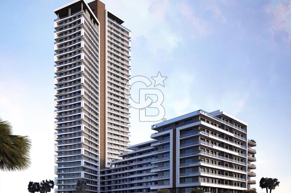 İzmir Bornova İkon Tower'da Yüksek Kat 2+1 