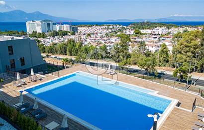 Kuşadası panoramik deniz manzaralı rezidans daire