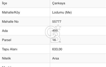 BEYTEPE LODUMLUDA İMARLI VİLLA ARSASI