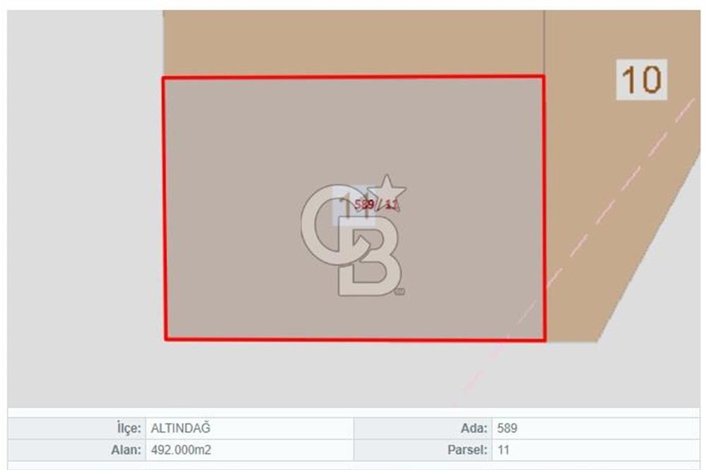 FIRSAT! ALTINDAĞ GİCİK'TE İMARLI TEK TAPU 492M2 SATILIK ARSA