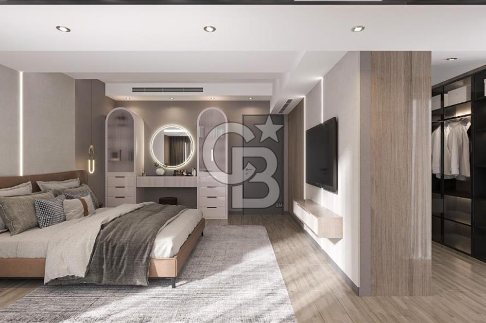 SIFIR KARBON,YÜKSEK İZOLASYONLU KARTEPENİN EN ÖZEL LOKASYONUNDA 330M2 4+2 TRİPLEKS + BAHÇELİ THEMA DERBENT VİLLALARI