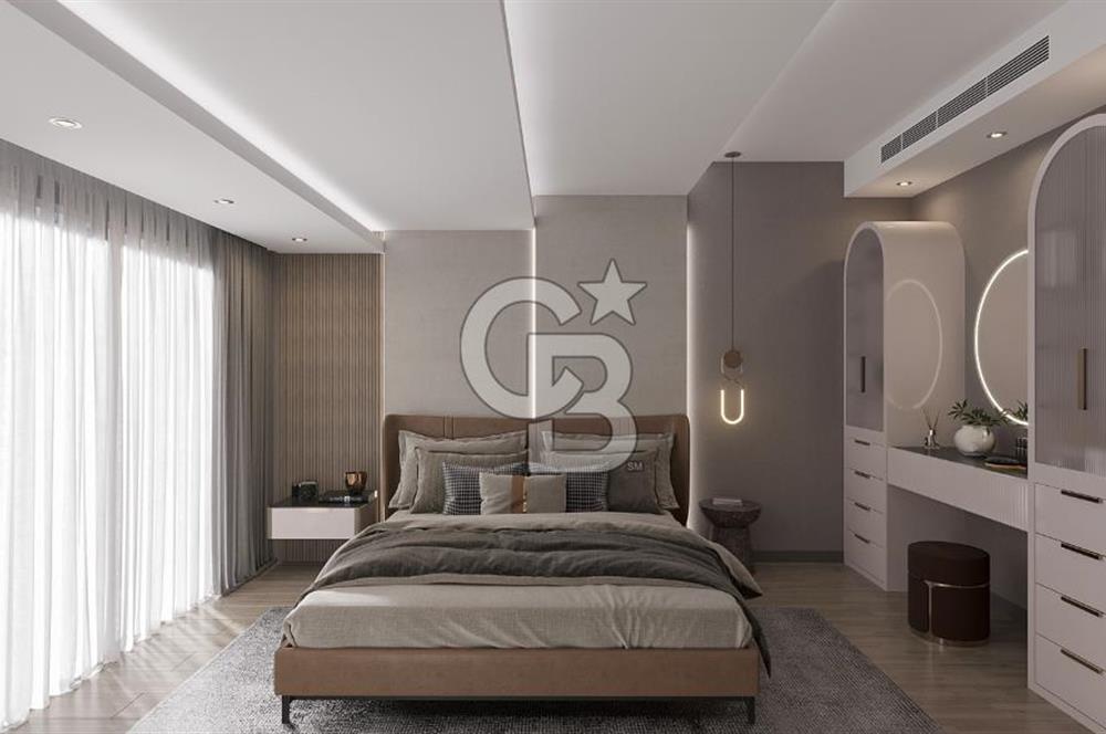 SIFIR KARBON,YÜKSEK İZOLASYONLU KARTEPENİN EN ÖZEL LOKASYONUNDA 330M2 4+2 TRİPLEKS + BAHÇELİ THEMA DERBENT VİLLALARI