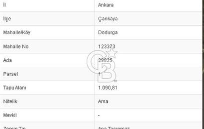 DODURGA MERKEZDE SATILIK TİCARİ İMARLI ARSA