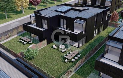 DOĞA İLE BÜTÜNLEŞİK SIFIR KARBON, SÜRDÜRÜLEBİLİR KONSEPTLİ 330M2 4+2 TRİPLEKS + BAHÇELİ KARTEPE THEMA DERBENT VİLLALARI