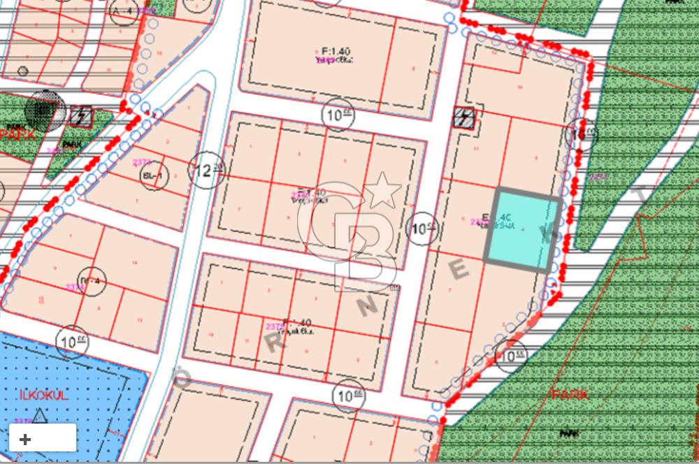 BARUTHANE'DE 6 KAT İMARLI 1.110m² // 40 ADET 1+1'LİK FIRSAT ARSA