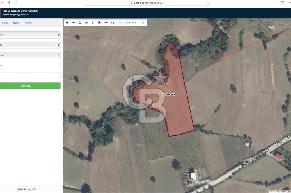 ATAKUM ÇANLIYAZI MEVKİ KÖY YERLEŞİM ALANI İÇİNDE 12.894M2  TARLA SATILIK