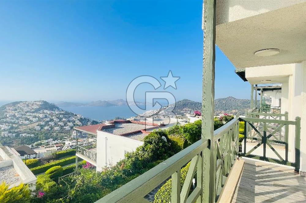 Bodrum Yalıkavak Deniz Manzaralı 3+1 Eşyalı Satılık Villa