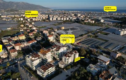 ANTALYA DEMRE HAVUZLU SİTEDE SATILIK 1+0 BAHÇELİ DAİRE