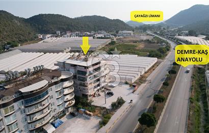 ANTALYA DEMRE SATILIK 3+1 ANA YOL ÜZERİ BOŞ DAİRE