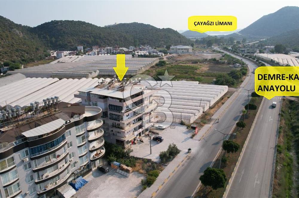 ANTALYA DEMRE SATILIK 3+1 ANA YOL ÜZERİ BOŞ DAİRE