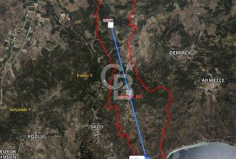 AYVACIK KAYALAR KÖYÜNDE ACİL 19.876 M2 SATILIK TARLA