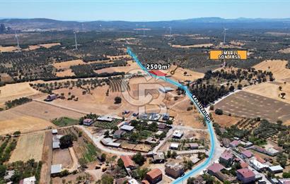 ÇANAKKALE EZİNE ÜVECİK KÖYÜ İMAR SINIRINDA 2500 m² SATILIK ARAZİ