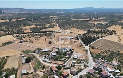 ÇANAKKALE EZİNE ÜVECİK KÖYÜ İMAR SINIRINDA 2500 m² SATILIK ARAZİ