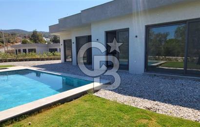 Bodrum Dörttepe göl manzaralı özel havuzlu satılık Flat Villa