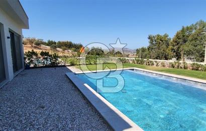 Bodrum Dörttepe göl manzaralı özel havuzlu satılık Flat Villa