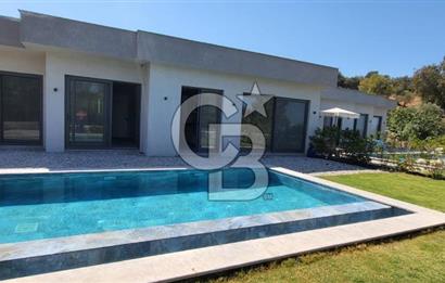 Bodrum Dörttepe göl manzaralı özel havuzlu satılık Flat Villa