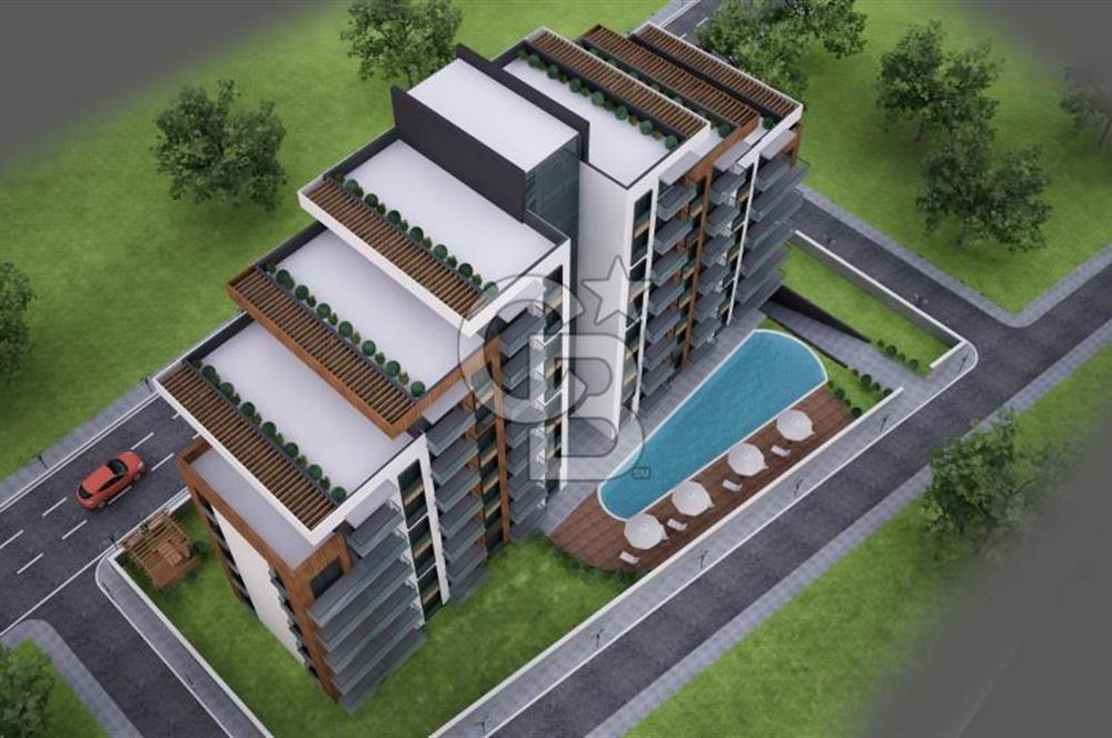 Klc Suits'de 1+1 45 m2 Teraslı Satılık Modern Daire