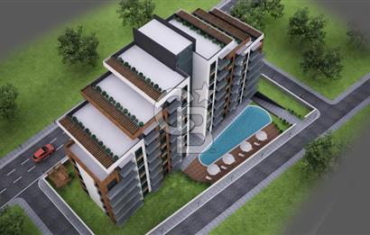 Klc Suits'de 1+1 45 m2 Teraslı Satılık Modern Daire