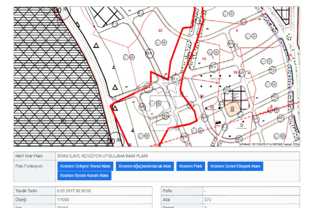 ANKARA ÇEVRE YOLU'NDA KONUT İMARLI 8.045 M² SATILIK TARLA