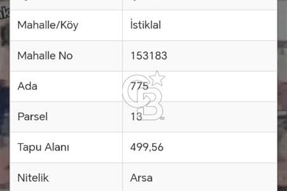 ÇAN MERKEZDE İÇİNDE AHŞAP EV BULUNAN İMARLI ARSA