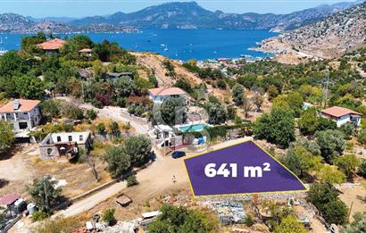 Marmaris Selimiye’de 641 m2 Yola Cepheli  Satılık Tarla