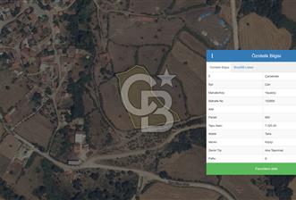 ÇANAKKALE ÇAN YAYAKÖY 7.325m² Yol Kenarı, Verimli Tarla